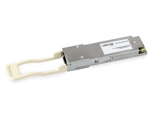 LANCOM - QSFP28 förstärkningsmodul - 100GbE - 100GBase-SR4 - MPO-12 multiläge - upp till 100 m - 850 nm