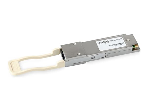 LANCOM - QSFP28 förstärkningsmodul - 100GbE - 100GBase-SR4 - MPO-12 multiläge - upp till 100 m - 850 nm
