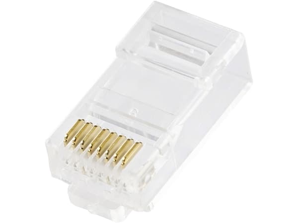 Modulær RJ45 Cat6 UTP Enkel