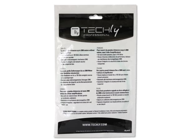 Techly LC M-M 10m, 10 m, OM4, LC, LC