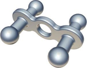 Bachmann Easy-Connect universalanslutning, silver