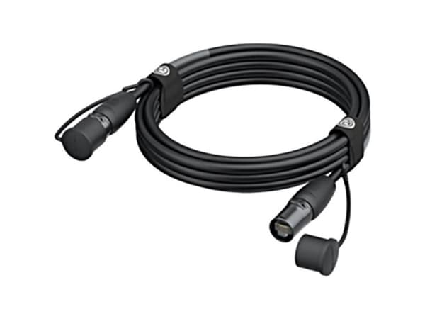 Neutrik NKE5E-E1E1-M0200 RJ45 Netværkskabel, patchkabel 20 m Sort 1 stk