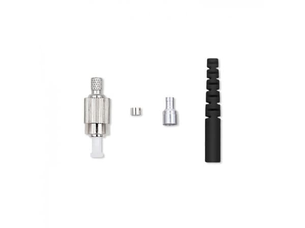 Qoltec - Nätverkskontakt - FC multiläge - fiberoptisk - 2 mm (paket om 200)