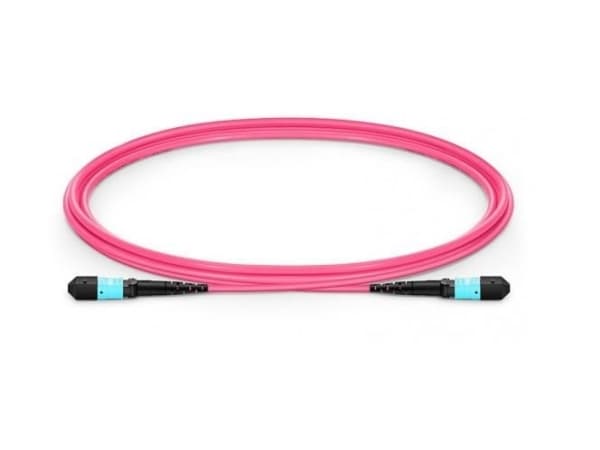Lanview - Patch-kabel - MTP (hona) till MTP (hona) - 2 m - fiberoptisk - duplex - 50/125 mikron - OM4 - halogenfri, 10 Gigabit ethernet, 100 Gigabit
