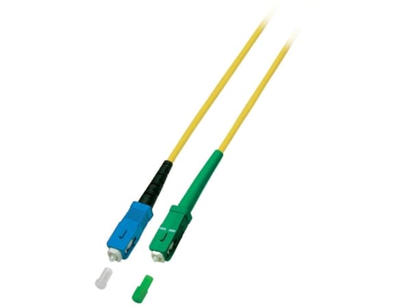 OS2 9/125 SM SC/APC-SC/UPC Simplex-kuitukaapeli 3m