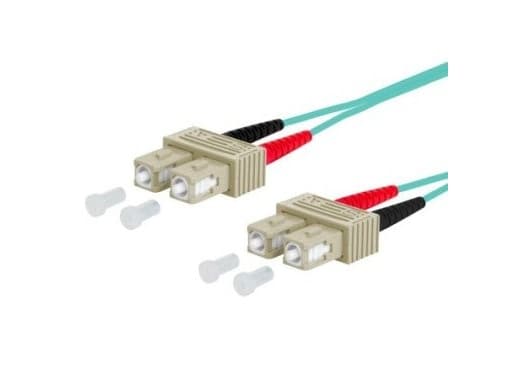 Kabel krosowy METZ CONNECT OpDAT, SC-D/SC-D OM3, 3 m