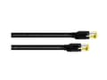Miniatyrbilde 1 av 4: Cordial 15577, 1,5 m, Cat7a, S/FTP (S-STP), RJ-45, RJ-45, Sort