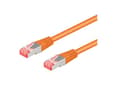 Miniatyrbilde 1 av 2: Goobay 95649, 25 m, Cat6, RJ-45, RJ-45, Oransje