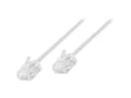 Miniatyrbild 4 av 4: LogiLink CQ3061U, 3 m, Cat6a, U/UTP (UTP), RJ-45, RJ-45, Vit