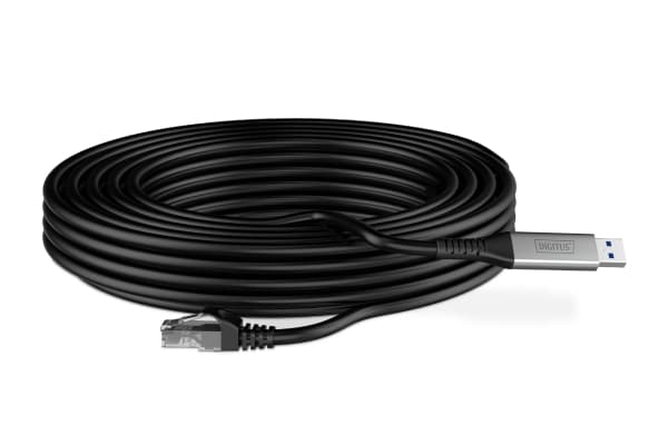 USB-A TO RJ45 1GBIT/S 10M | USB-A - RJ45 CAT 6A S/FTP LSZH