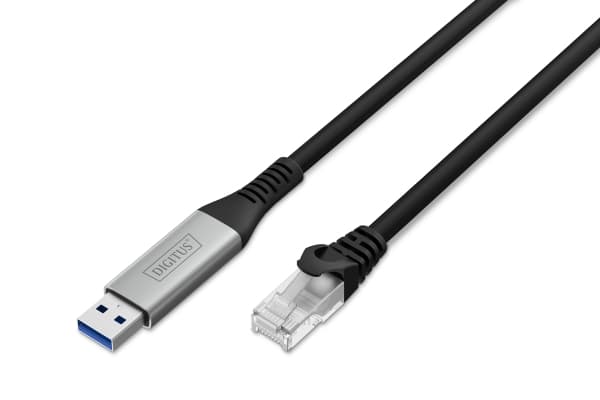 USB-A TO RJ45 1GBIT/S 2M | USB-A - RJ45 CAT 6A S/FTP LSZH
