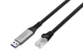 Miniatyrbilde 1 av 3: USB-A TO RJ45 1GBIT/S 3M | USB-A - RJ45 CAT 6A S/FTP LSZH
