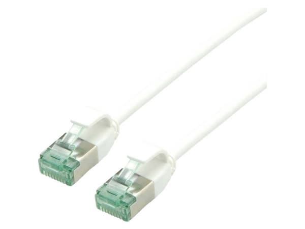 ROLINE RM U/FTP DataCenter Patch Cord Cat.6A (Class EA), wąski, biały, 3 m