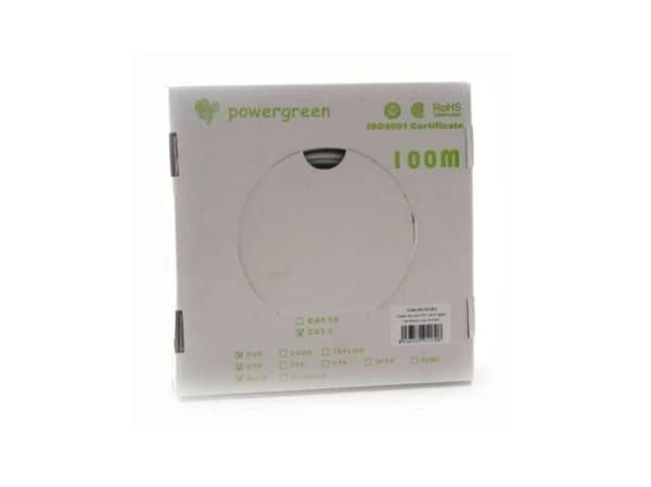PEPEGREEN CAT6 CABLE REEL 100M RIGID
