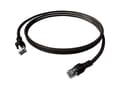 Miniatyrbild 2 av 2: EasyLan DualBoot PushPull Patch Cable Cat.6A (Class EA), S/FTP, RJ45 / RJ45, czarny, 1 m