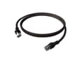 Miniatyrbild 1 av 2: EasyLan DualBoot PushPull Patch Cable Cat.6A (Class EA), S/FTP, RJ45 / RJ45, czarny, 1 m