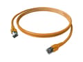 Miniatyrbilde 2 av 2: Kabel krosowy EasyLan FlexBoot Cat.6A, S/FTP, pomarańczowy, 2 m