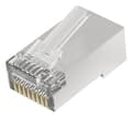 Miniatyrbild 4 av 4: Hama 00300028, Cat6a, RJ-45, Sølv, Transparent