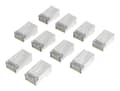 Miniatyrbild 1 av 4: Hama 00300028, Cat6a, RJ-45, Sølv, Transparent