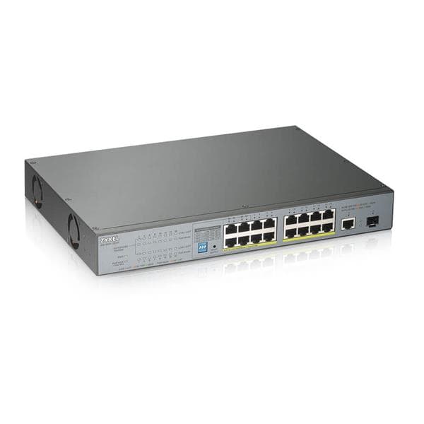 Zexel GS1300-18HP,18 Port unmanged CCTV PoE Switch, long range, 170W