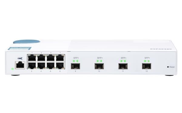 QNAP QSW-M408S 8 port 1Gb ps 4 port 10GbE SFP+