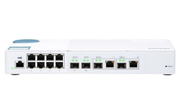 QNAP QSW-M408-2C 8port 1G bps, 2port 10G SFP+ / NBA