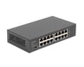 Miniatyrbild 5 av 7: Switch Rack 10”/19” 16-Port 1GB