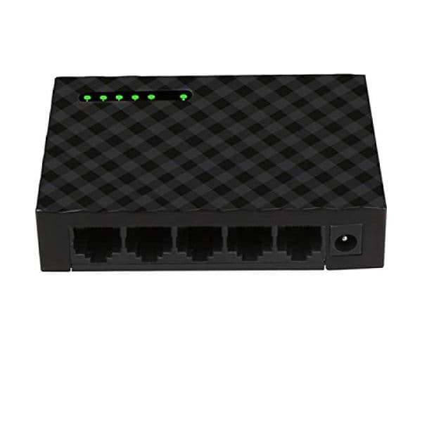 Switch iggual GES5000 Svart 10 Gbps Gigabit Ethernet