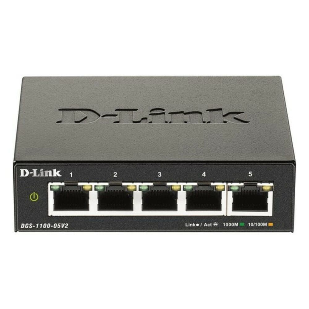 Switch D-Link �DGS-1100-05V2/E 5xGbE (Renoverade A)