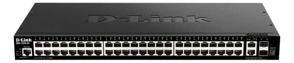 dlink 48 porter GE + 2 10GE-porter + 2 SFP+ Smart Managed Switch Sort