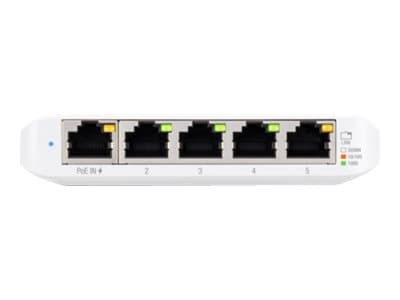 Ubiquiti UniFi Switch USW Flex Mini Switch 5-porter Gigabit PoE+