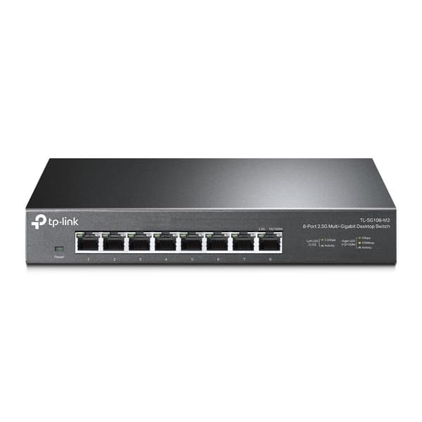 TP-Link 8-portars 2,5G Multi-Gigabit skrivbordsswitch