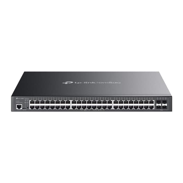 TP-Link JetStream 52-portars Gigabit L2+ hanterad switch med 48-portars PoE+