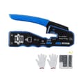 Miniatyrbillede 1 af 5: Krympeværktøj, RJ45/Cat5e/Cat6/Cat6a kompatibilitet, Mini ledningsskærer