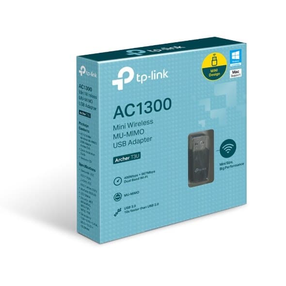 TP-LINK | Nätverksadapter | IEEE 802.11b | IEEE 802.11a | IEEE 802.11g | IEEE 802.11n | IEEE 802.11ac | SuperSpeed USB 3.0