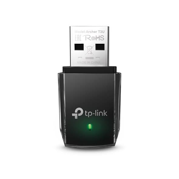 TP-LINK | Nätverksadapter | IEEE 802.11b | IEEE 802.11a | IEEE 802.11g | IEEE 802.11n | IEEE 802.11ac | SuperSpeed USB 3.0 Svart