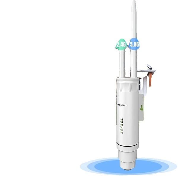 Udendørs Adgangspunkt, 1200Mbps Trådløs Hastighed, Dual Band Frekvens,AC1200