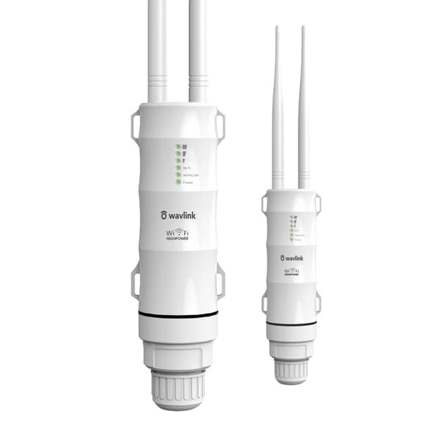 AC600 Trådløs Repeater, Dual-Band Forbindelse, Vejrbestandigt Design,EU