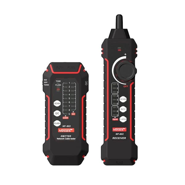Noyafa NF-802 Kaapelimittari, Johdonnäyttötoiminto, Tukee CAT5 ja CAT6,NF-802