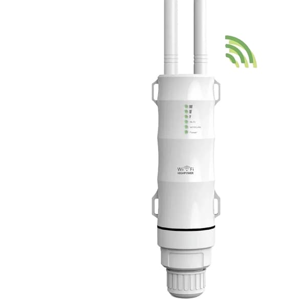 Højtydende udendørs Wi-Fi repeater, dual-band hastighed 600 Mbps, forlænget rækkevidde 500 m,AC600 WiFi Gentager