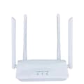 Miniatyrbillede 1 af 2: 4G LTE WiFi-router, 150 Mbps datahastighed, 4 eksterne antenner, kablet forbindelse glattere,EU-stik, 4G WIFI-router