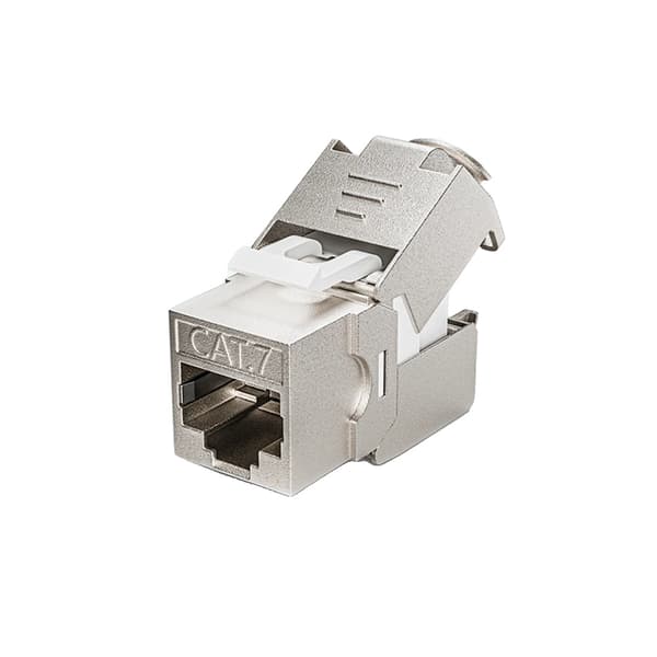 ZoeRax RJ45 Keystone Jack, værktøjsfri afslutning, højhastighedsydelse, slankt design
