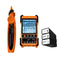 Miniatyrbillede 1 af 2: Kabeltester, Håndholdt Bærbar, LCD Skærm, Justerbar Følsomhed,Appelsin