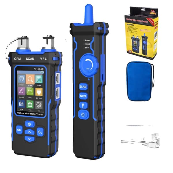 Netværkskabeltester, PoE-test, optisk effektmåler,NF-8508