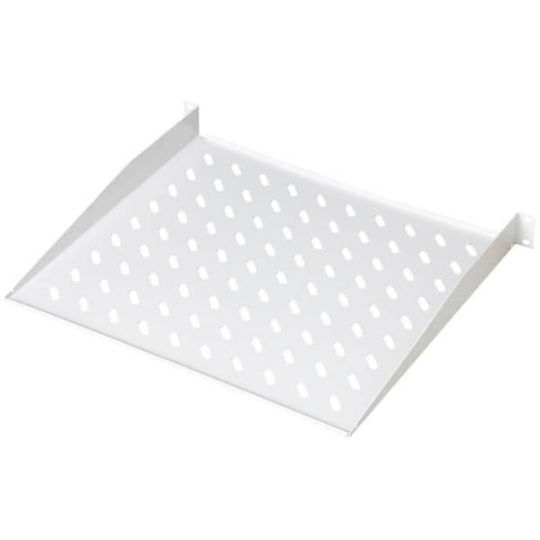 Digitus DN-97609 19 tum Nätverksskåp-hyllplan 1 U Fast montering Lämplig för skåpdjup: från 450 mm Grå