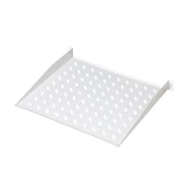 Digitus DN-97609 19 tum Nätverksskåp-hyllplan 1 U Fast montering Lämplig för skåpdjup: från 450 mm Grå
