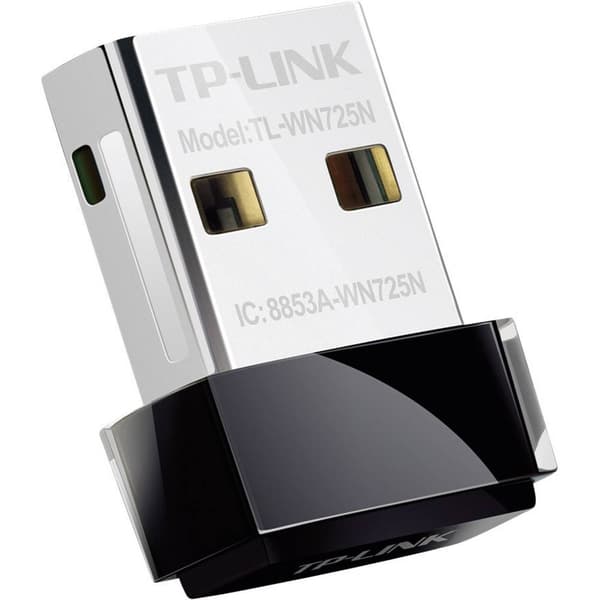 TP-LINK TL-WN725N WiFi USB-dongel USB 2.0 150 MBit/s