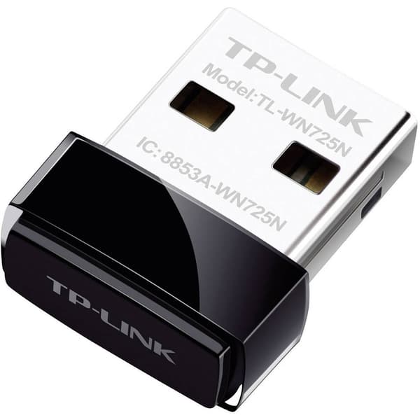 TP-LINK TL-WN725N WiFi USB-dongel USB 2.0 150 MBit/s Svart