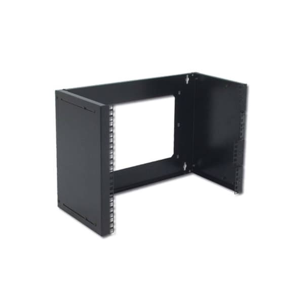 Digitus DN-19 PB-8U-SW Väggmontering patch-hållare (B x H x D) 505 x 372 x 250 mm 8 U Svart (RAL 9005)