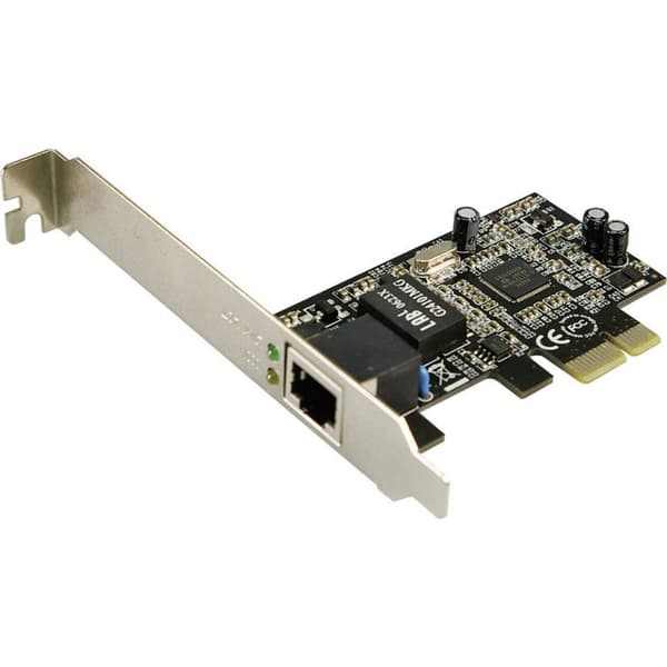 LogiLink PC0029A Nätverkskort 1 GBit/s PCIe, LAN 1 Gbit/s